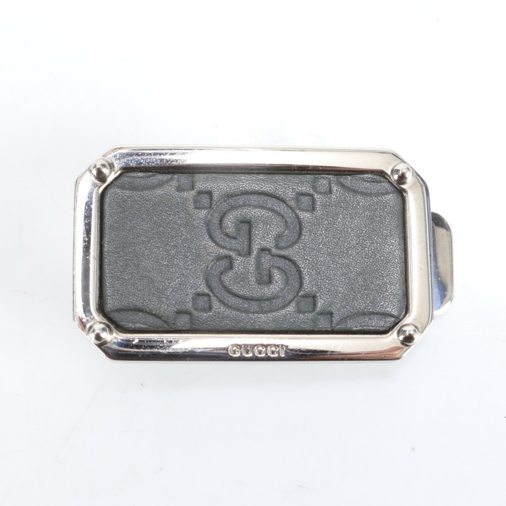Gucci Silver and Gray Money Clip